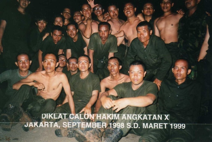 Peserta Diklat Hakim angkatan X. Foto : Dokumentasi penulis