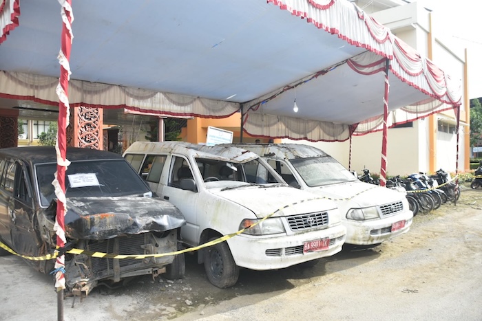 Ilustrasi kendaraan sitaan. Foto : dok. InfoPublik