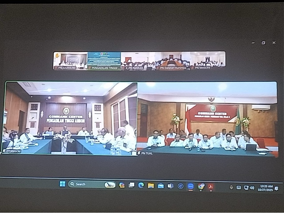 KPT Ambon Gelar Pembinaan dan Sosialisasi Penerapan UU Nomor 1 Tahun 2023 tentang KUHP