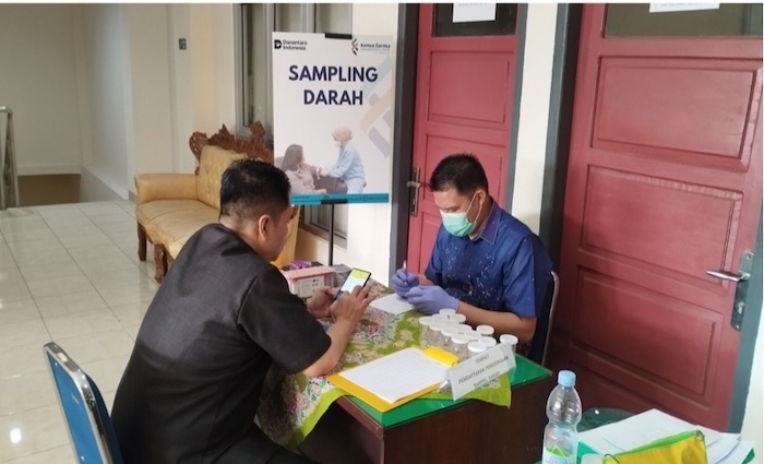 Medical Check Up di PN Kepahiang. Foto : Dokumentasi PN Kepahiang