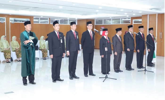 Pelantikan Hakim Tinggi Pengawas Mahkamah Agung Ri. Foto : Dokumentasi Humas MA