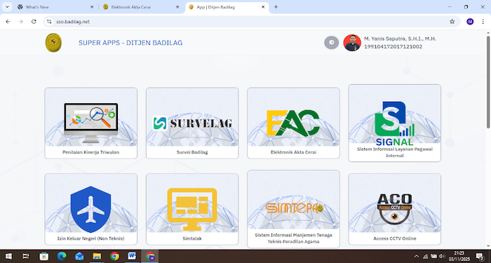 Logo Aplikasi e-AC. Foto : Mahkamah Agung
