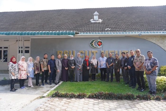 Kerja sama PN Kuala Simpang dan PN Langsa dengan RSU Cut Meutia. Foto : Dokumentasi PN Langka