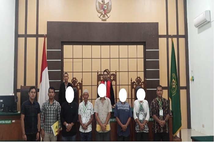 Penerapan keadilan restoratif di PN Sinabang. Foto : Dokumentasi PN Sinabang