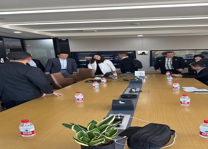 Suasana dialog rombongan SSLN Lemhannas RI Angkatan XXVI dengan jajaran SenseTime di Beijing. Foto : Dokumentasi penulis