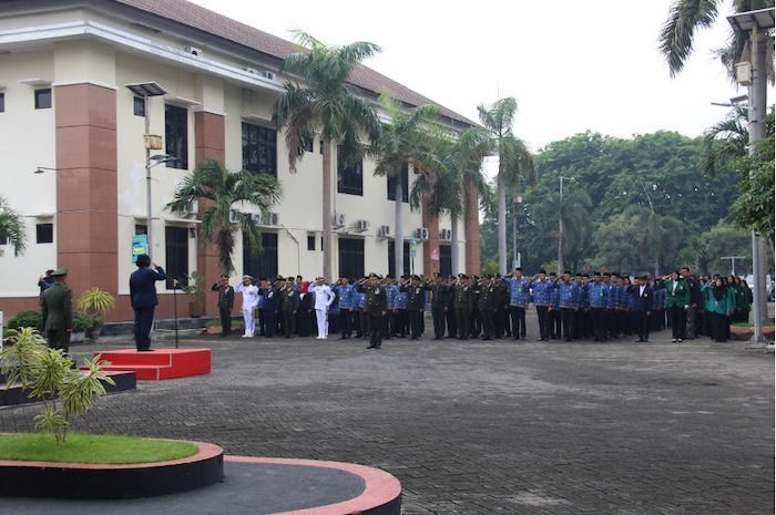 Upcara Peringatan Hari Pahlawan 2025 di Dilmilti III Surabaya. Foto : Dokumentasi Dilmilti III Surabaya