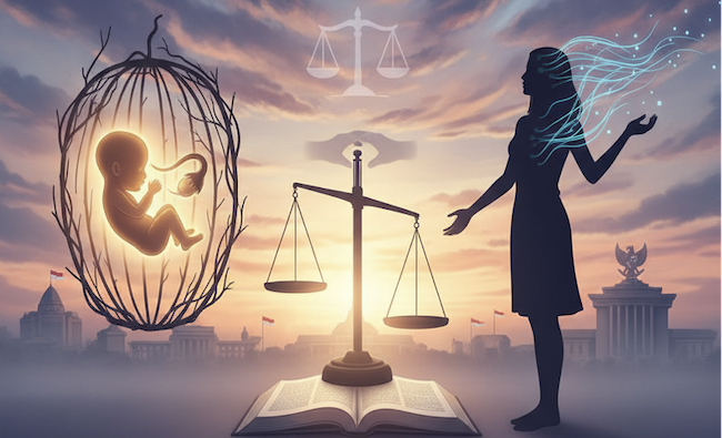 Ilustrasi aborsi. Foto : Ilustrais oleh penulis