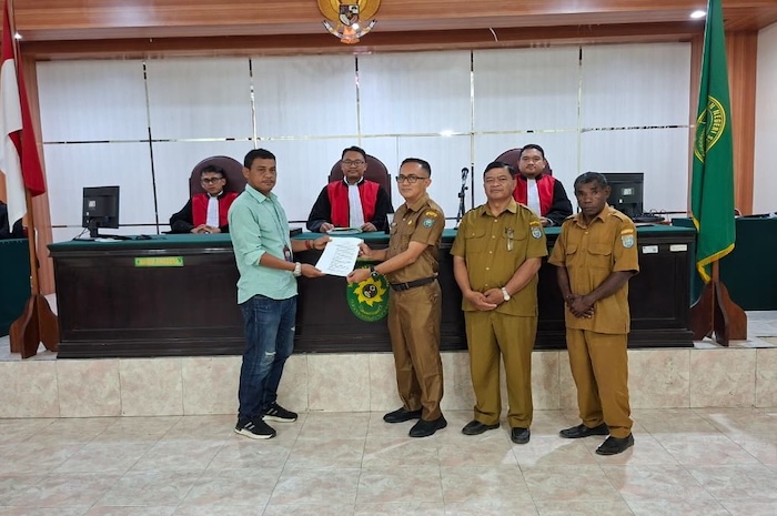 Restoratif Justice di Pn Serui. Foto : Dokumentasi PN Serui