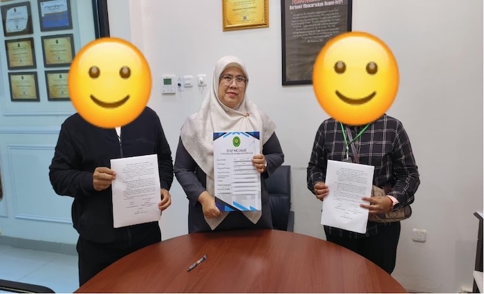 Hakim Mediator Pengadilan Agama Ngamprah berhasil menekan laju perceraian di Bandung Barat melalui keberhasilan dalam melakukan mediasi. Foto : Pengadilan Agama Ngamprah