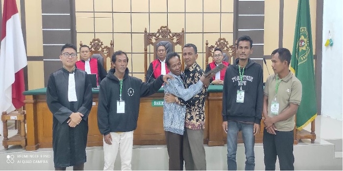 Penerapan keadilan restoratif di PN Sinabang. Foto : Dokumentasi PN Sinabang