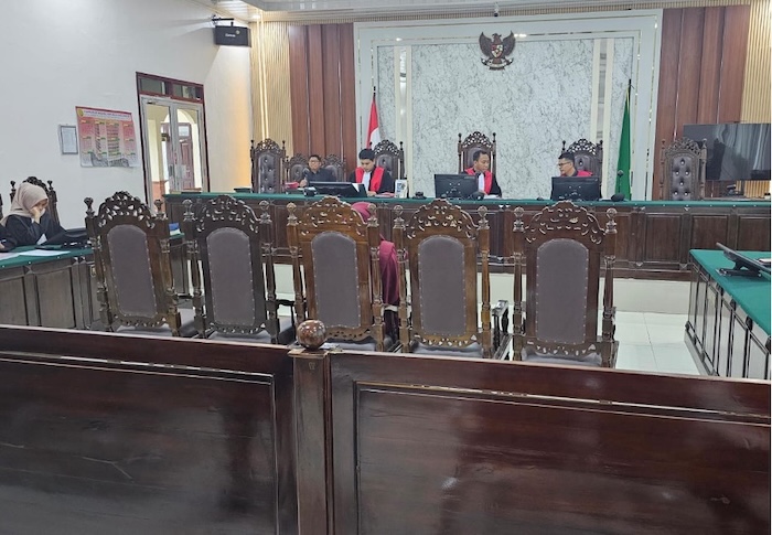 Persidangan di PN Kayu Agung. Foto : Dokumentasi PN Kayu Agung