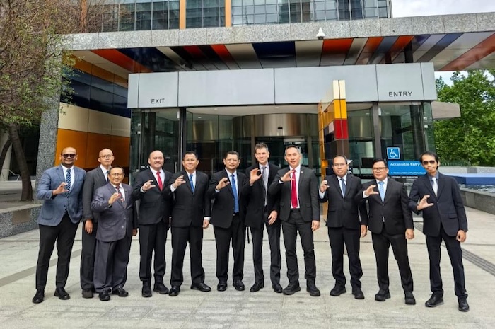 Delegasi MA RI dalam kunjungan kerja ke Melbourne. Foto : Dokumentasi Pribadi