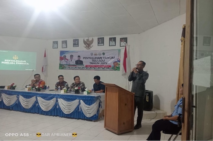 Kegiatan penyuluhan hukum di PN Malinau. Foto : Dokumentasi PN Malinau