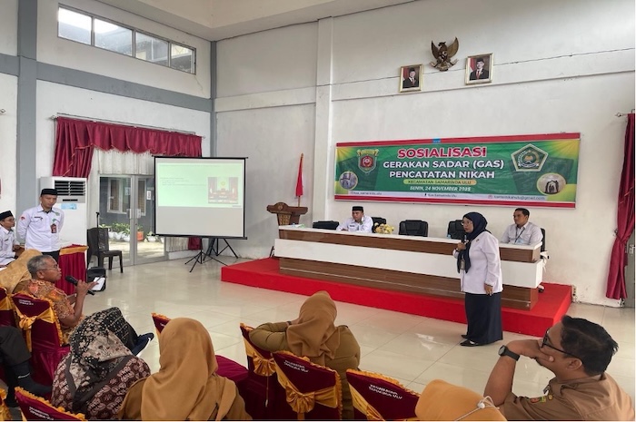 PA Samarinda Perkuat Pengawasan dan Tertib Pencatatan Nikah Bersama KUA Samarinda Ulu. Foto : PA Samarinda