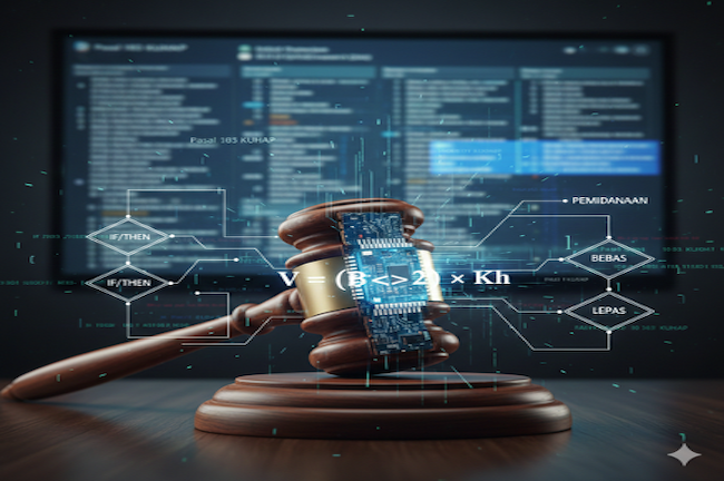 Ilustrasi palu sidang. Foto : Ilustrasi oleh AI