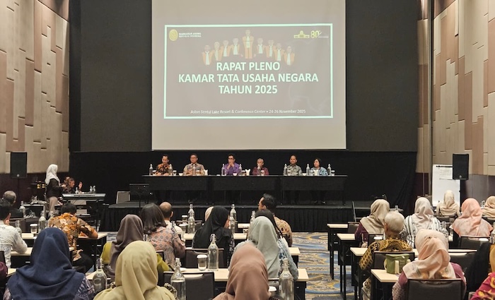 Rapat Pleno Kamar TUN MA Hasilkan Kesepakatan Teknis Untuk Tekan Hambatan Perkara Pertanahan Digital