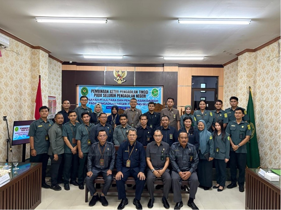 Ketua PT Kaltara Laksanakan Pembinaan Secara Hybrid pada Pengawasan Semester II Tahun 2025