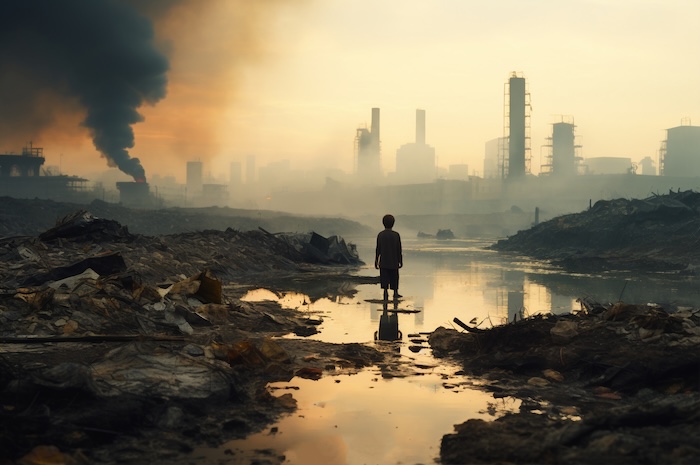 Ilustrasi krisis iklim. Foto : Freepik