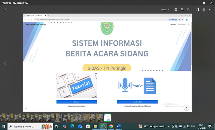 Ketika AI Masuk ke Ruang Sidang, Penyusunan Berita Acara Kini Lebih Mudah