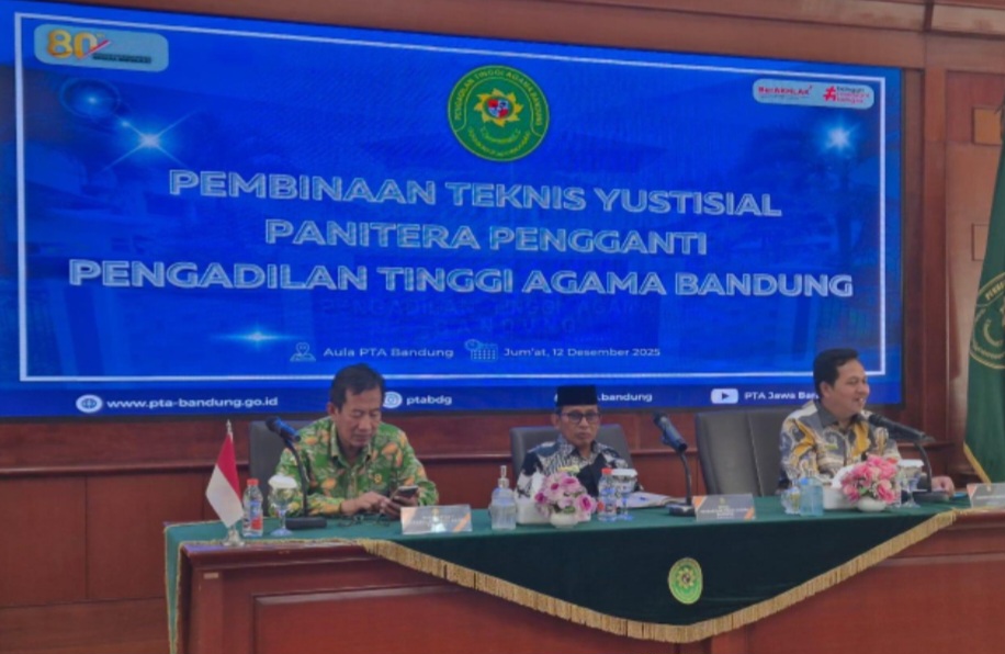 PTA Bandung Gelar Pembinaan Teknis Yustisial terhadap Panitera Pengganti Tingkat Banding