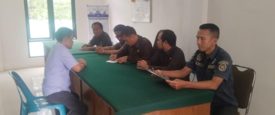 PN Sinabang Lakukan Seleksi Lembaga Pemberi Layanan Pos Bantuan Hukum (POSBAKUM)