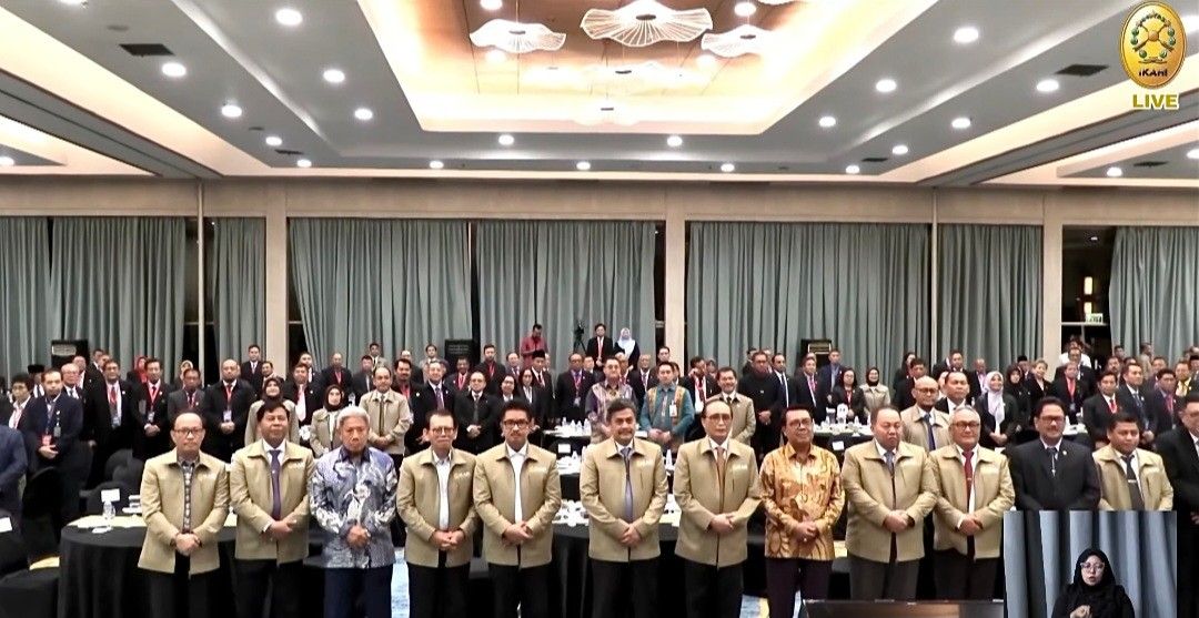 Foto Bersama dalam Rangka Penutupan Munas IKAHI XXI | Foto: Tangkapan Layar YouTube PP IKAHI
