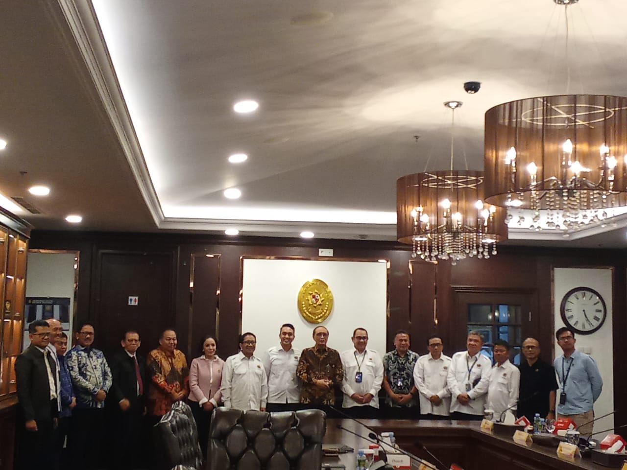 Foto Bersama Pimpinan Mahkamah Agung & Perwakilan pengurus pusat Persatuan Wartawan Indonesia | Foto : Dokumentasi Penulis