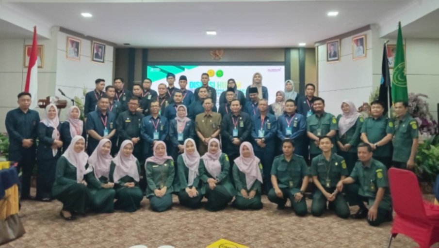 Perkuat Kualitas Peradilan, PA Sarolangun Ikuti Pembinaan dan Diskusi Hukum