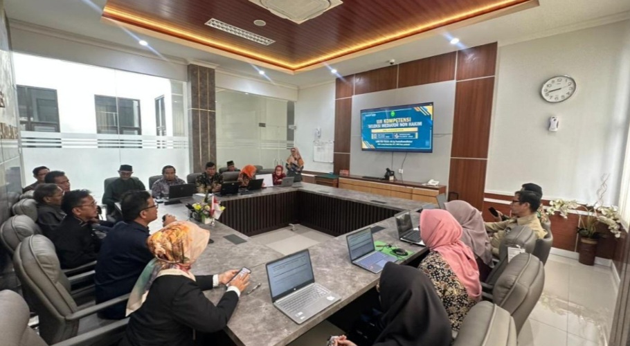 PA Kota Cimahi Perkuat Kualitas Penyelesaian Sengketa melalui Uji Kompetensi Mediator Non-Hakim 2026