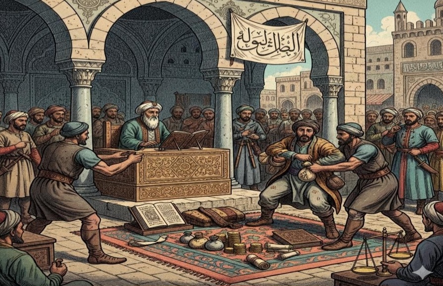 Operasi Tangkap Tangan Era Peradilan Islam | Foto : Ilustrasi AI