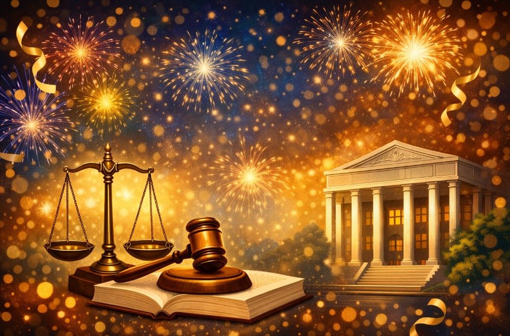 Ilustrasi Tahun Baru & Pembaharuan Peradilan | Foto : Ilustrasi AI