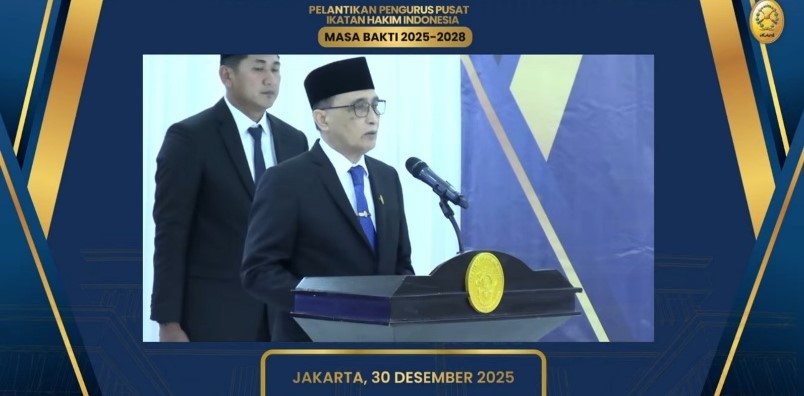 Ketua Mahkamah Agung Lantik Pengurus Pusat IKAHI Hasil Munas XXI