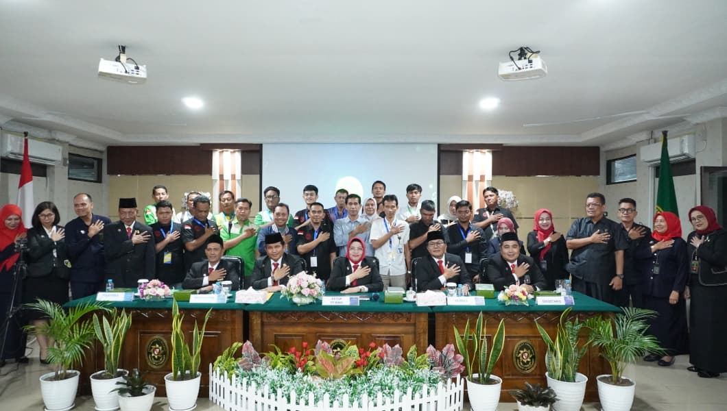 Foto Bersama Refleksi Akhir Tahun di Pengadilan Tinggi Riau | Foto : Dokumentasi PT Riau