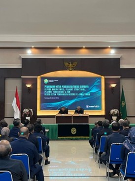 Pengadilan Tinggi Surabaya melaksanakan Penandatanganan Pakta Integritas dan Perjanjian Kinerja Tahun 2026. (Foto: Dok. Pengadilan Tinggi Surabaya)