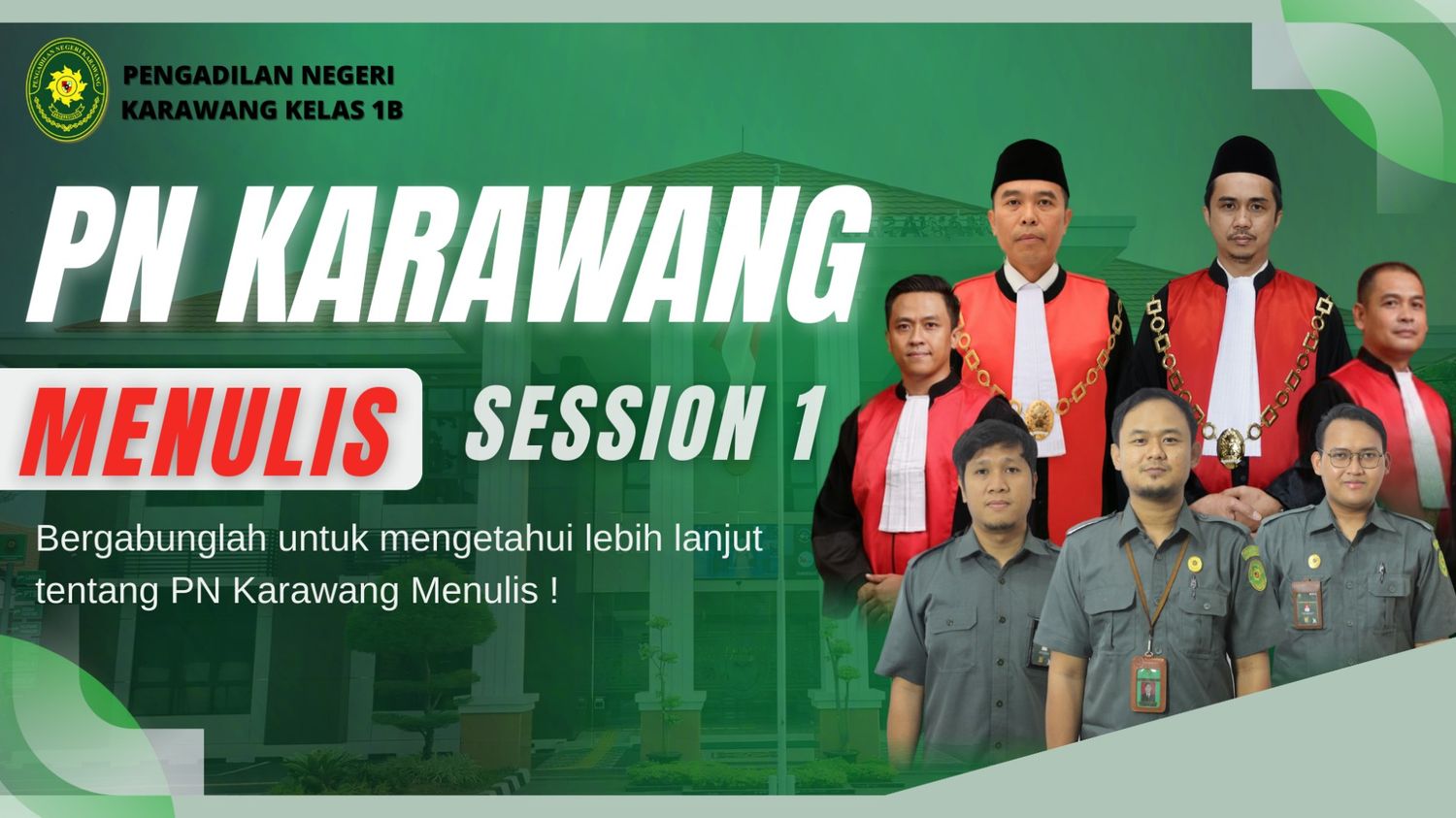 PN Karawang Menulis: Program Literasi Yudisial Resmi Diperkuat Tahun 2026