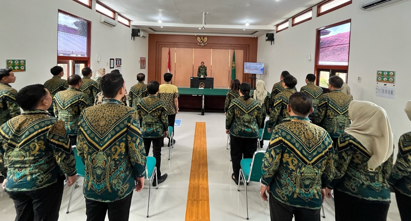 Kegiatan PN Pacitan. (Foto: Dok. PN Pacitan)