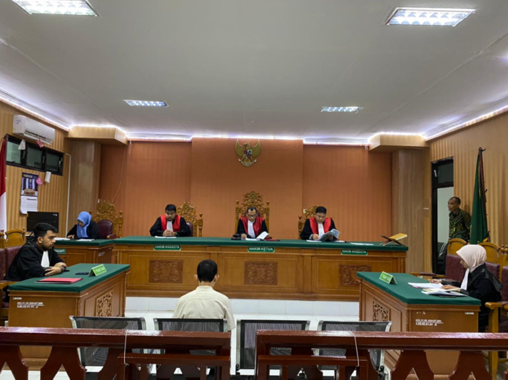 Sambut Hukum Materiil Baru, PN Lhokseumawe Perdana Putus Perkara Perantara Narkotika Tanpa Disertai Denda