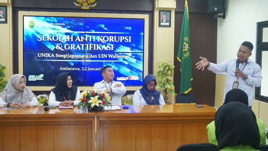 Mahasiswa Belajar Antikorupsi di Pengadilan Agama Ambarawa