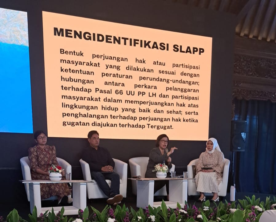 Narasumber Dialog Perlindungan Pembela Lingkungan | Dok. Penulis