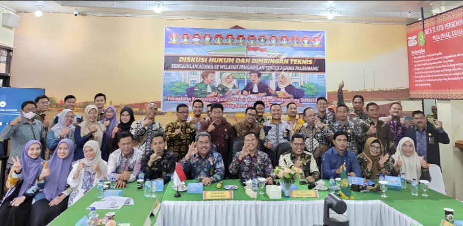 PTA Palembang Selenggarakan Diskusi Hukum Bahas Isu Strategis Pengadilan Agama