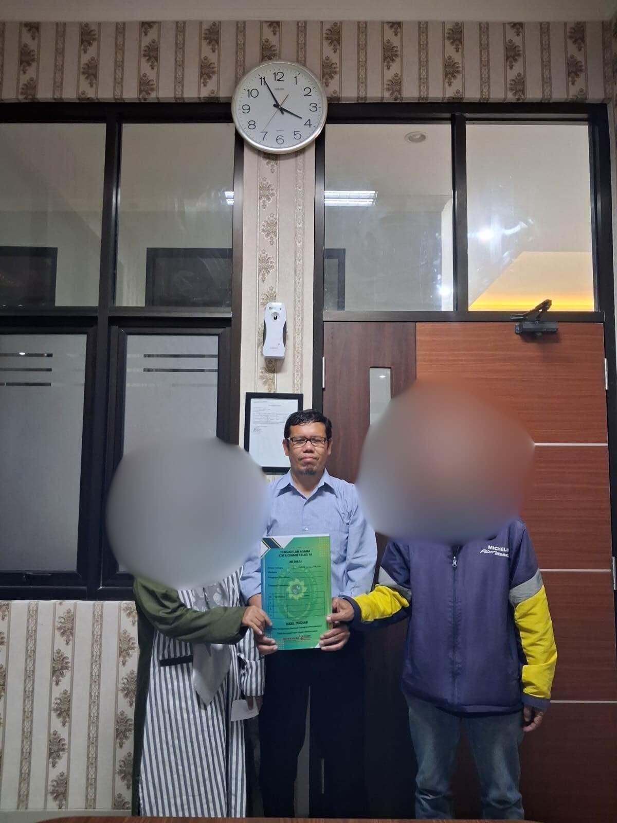 (Foto: Perkara Cerai Talak Selesai melalui Mediasi di PA Kota Cimahi | Dok. PA Kota Cimahi)