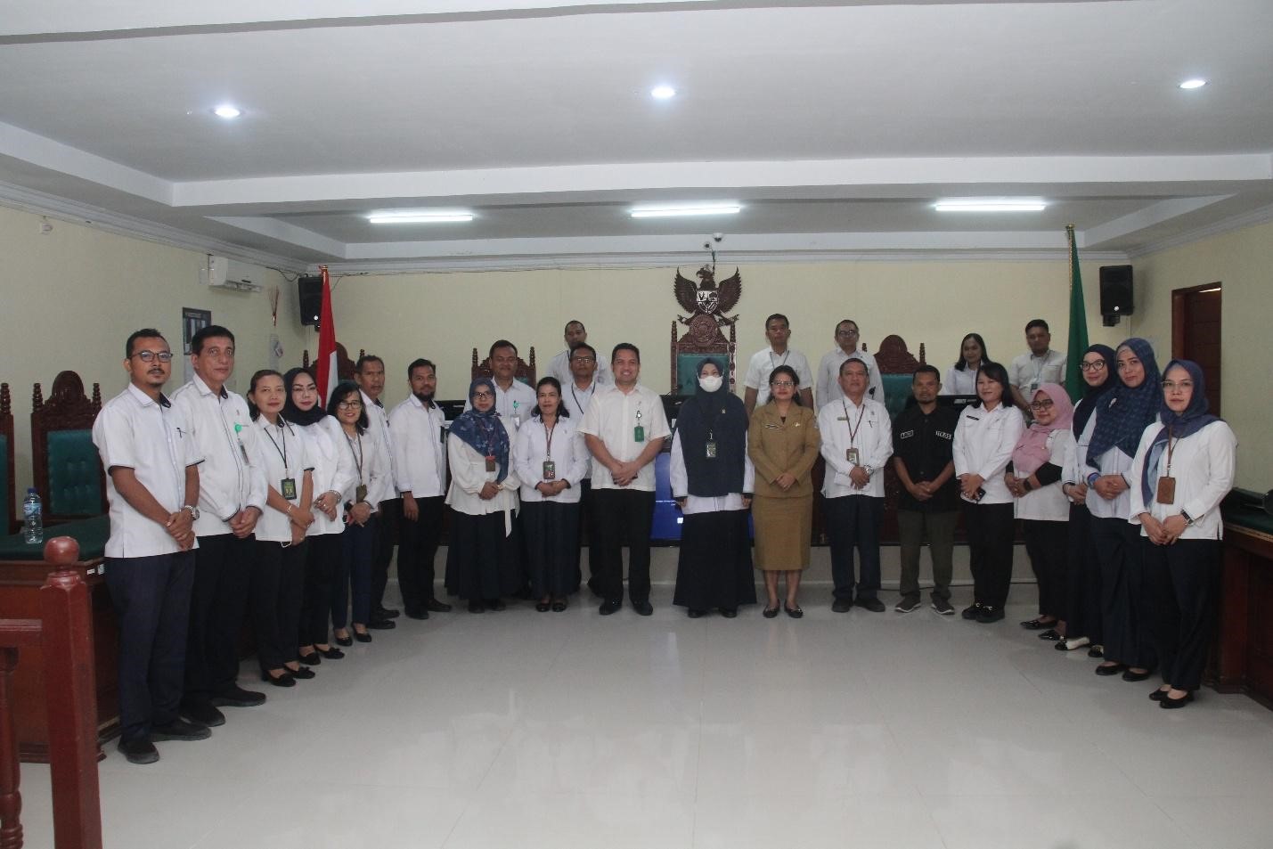 (Foto: Sosialisasi dan Bimtek Internal Layanan Disabilitas di PN Lubuk Pakam | Dok. PN Lubuk Pakam)