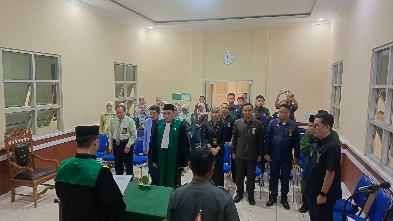 (Foto: Pelantikan Wakil Ketua Pengadilan Agama Tondano | Dok.  Muhammad Arif Pahlevi)