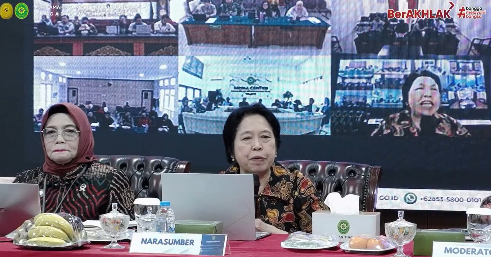 Pengadilan Tinggi Riau mengadakan PRIMA (Pengadilan Tinggi Riau Menyapa) Episode ke-16 | Dok. PT. Riau