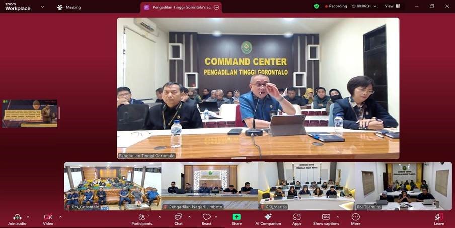 PT Gorontalo Menyapa Dari Pembinaan Kinerja, Integritas Sampai Diskusi KUHAP Terbaru