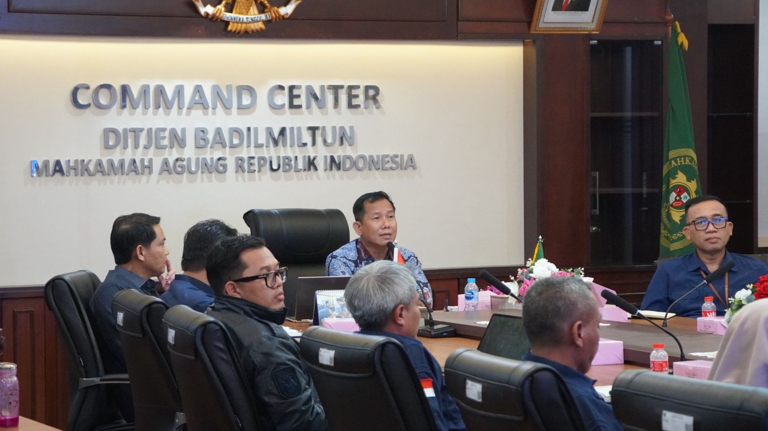 Dirjen Badilmiltun Imbau Para Hakim Agar Jangan Abaikan Peran Aparatur Lain di Pengadilan