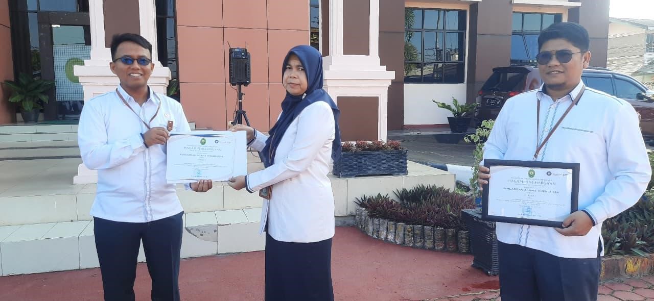 (Foto: PA Tembilahan Raih Apresiasi Kinerja PTA Pekanbaru | Dok. PA Tembilahan)