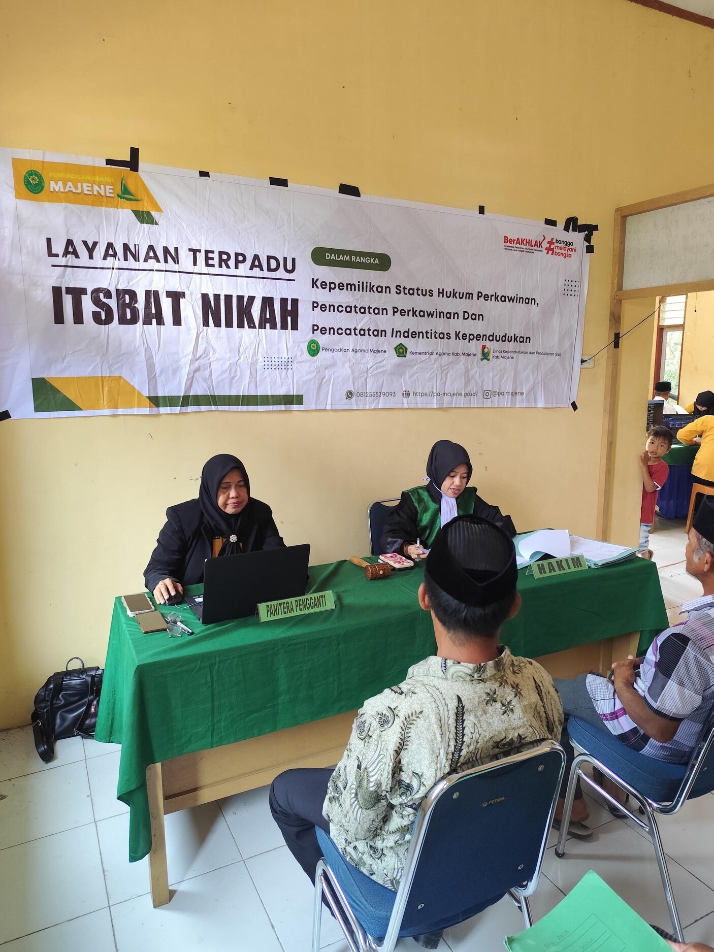 PA Majene Hadir Lebih Dekat melalui Sidang di Luar Gedung