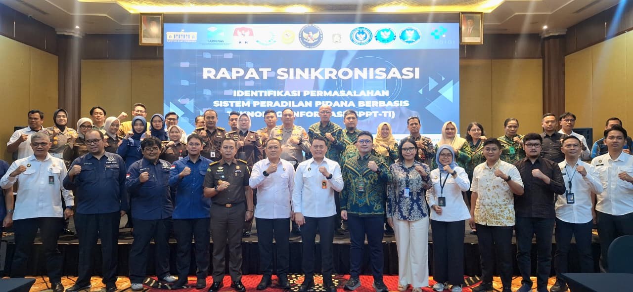Rapat Sinkronisasi Identifikasi Permasalahan Sistem Penanganan Perkara Terpadu Berbasis Teknologi Informasi, MA Mendapat Apresiasi Tinggi Dari Kemenkopolkam