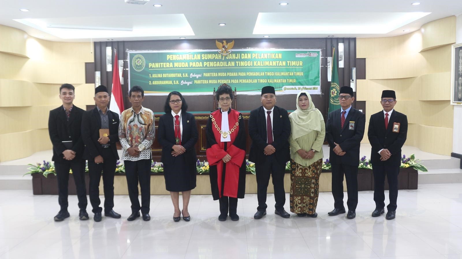 KPT Kalimantan Timur Lantik Pejabat Strategis: Momentum Menjaga Marwah Keadilan